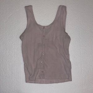 Art class pink tank top